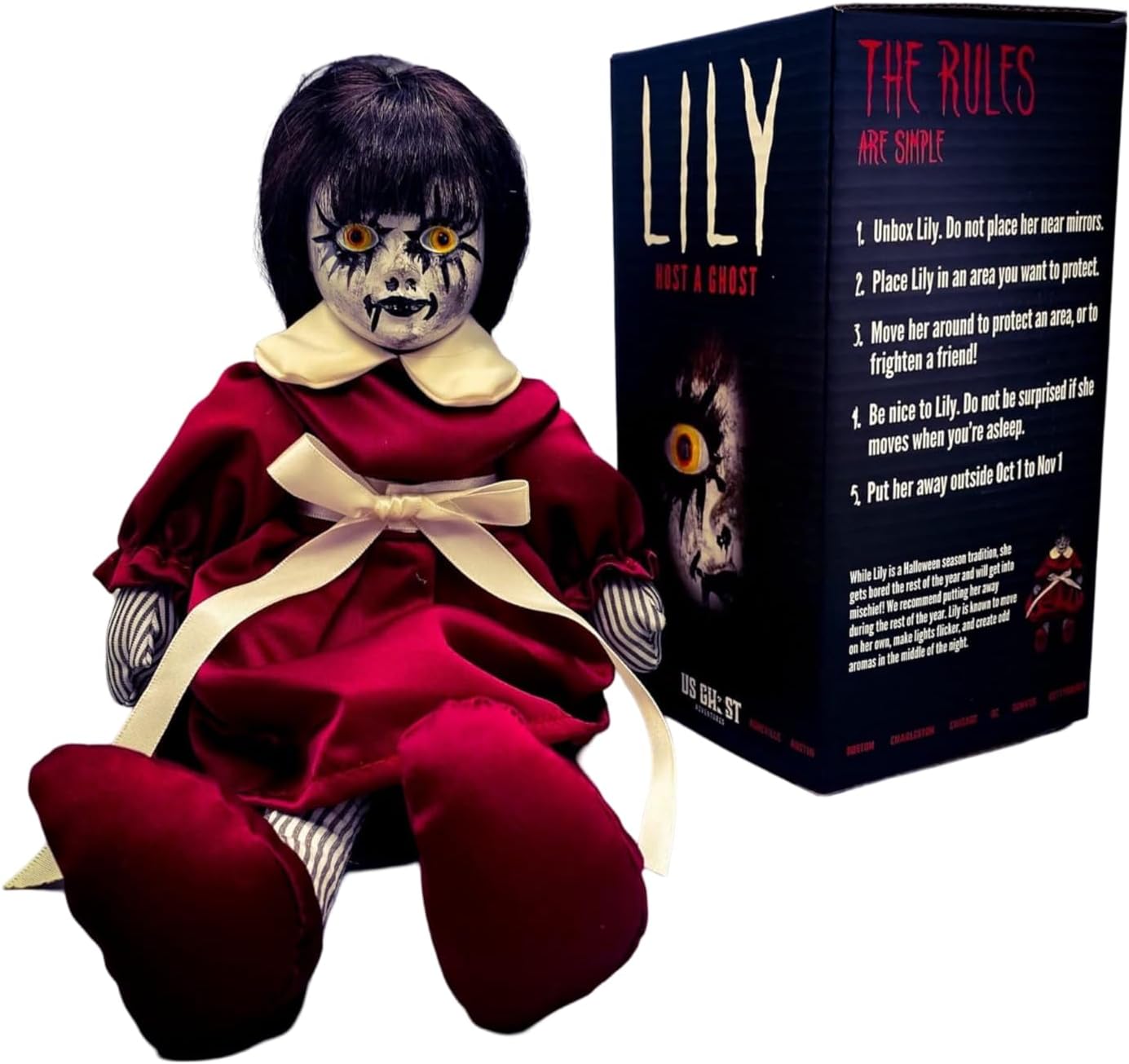 Lily Host a Ghost Doll