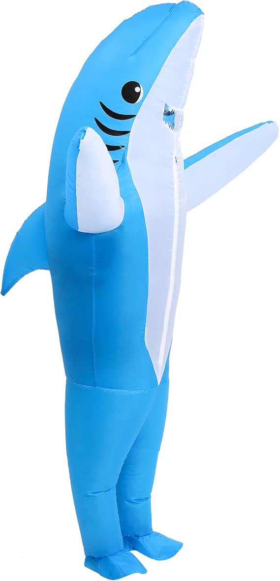 IHGYT Inflatable Shark Costume