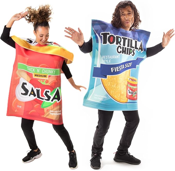 Tortilla Chips & Salsa Jar Couples Costume