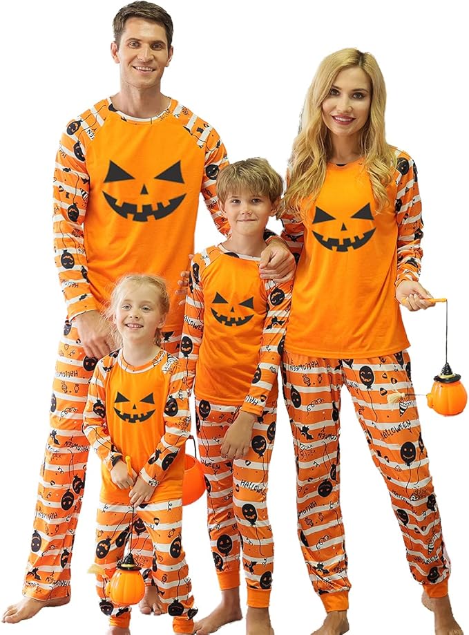 Family Matching Halloween Pajamas Set