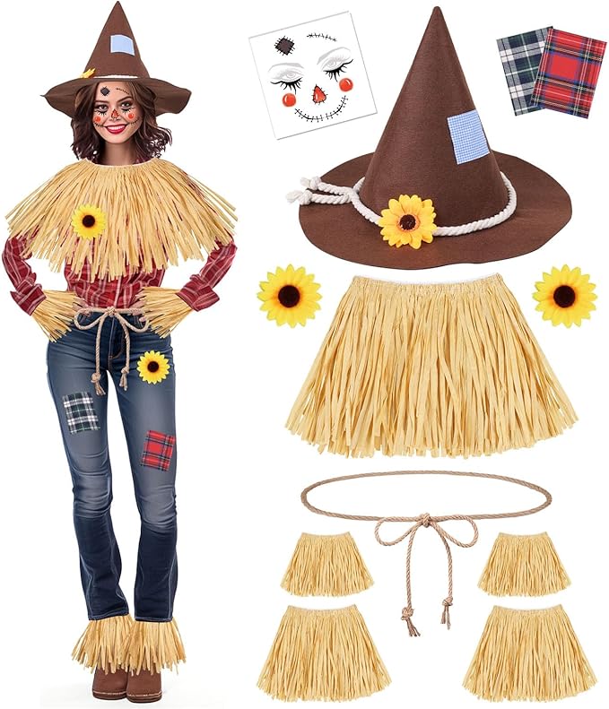 MOVINPE Scarecrow Costume Kit