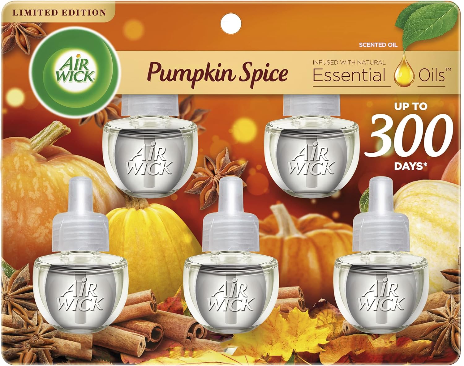 Air Wick Pumpkin Spice Scented Oil Refill