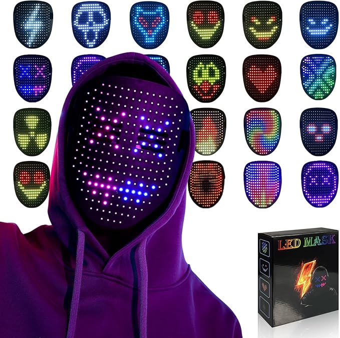 LED Mask with Gesture Sensing