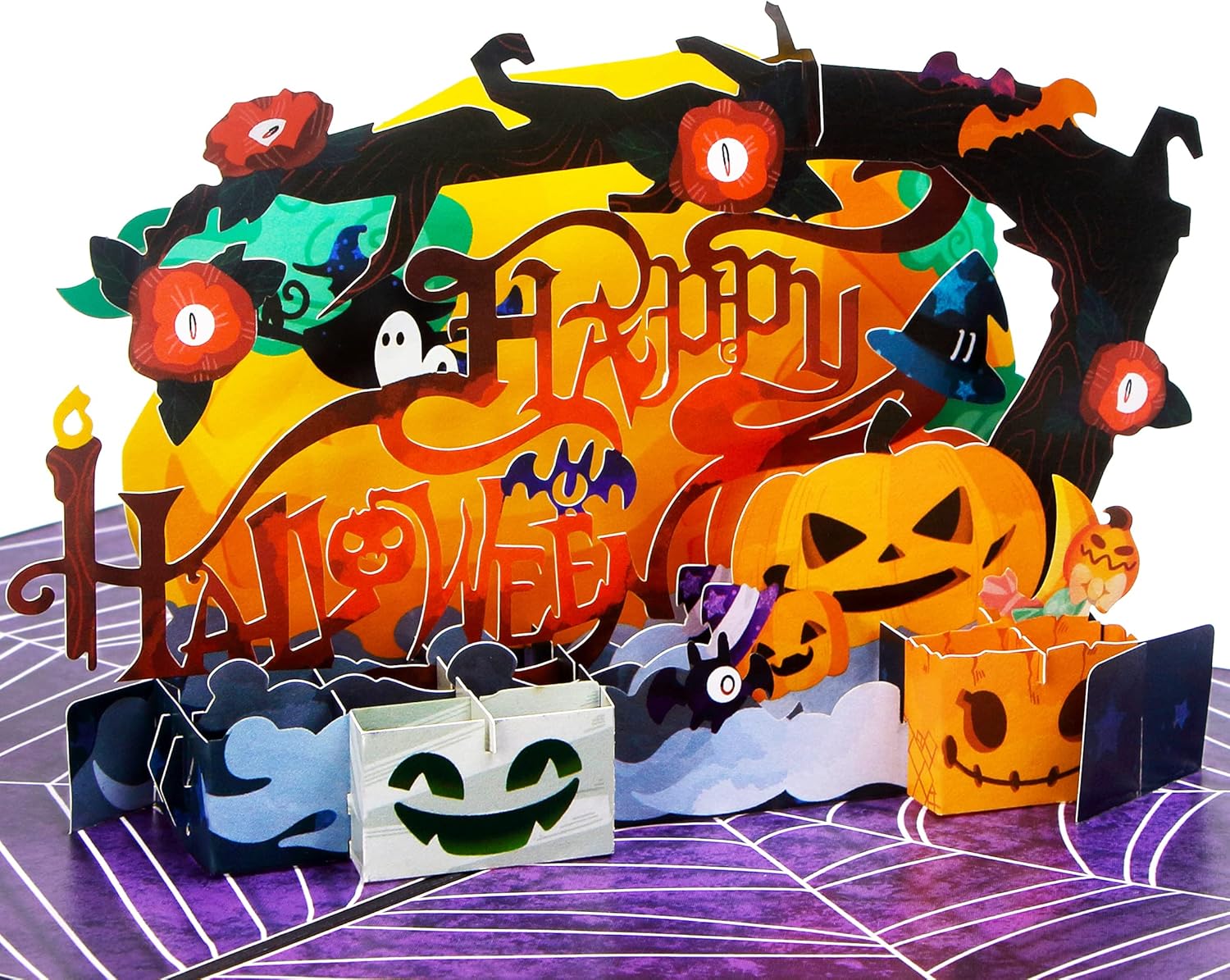 Ribbli Halloween Pop Up Card