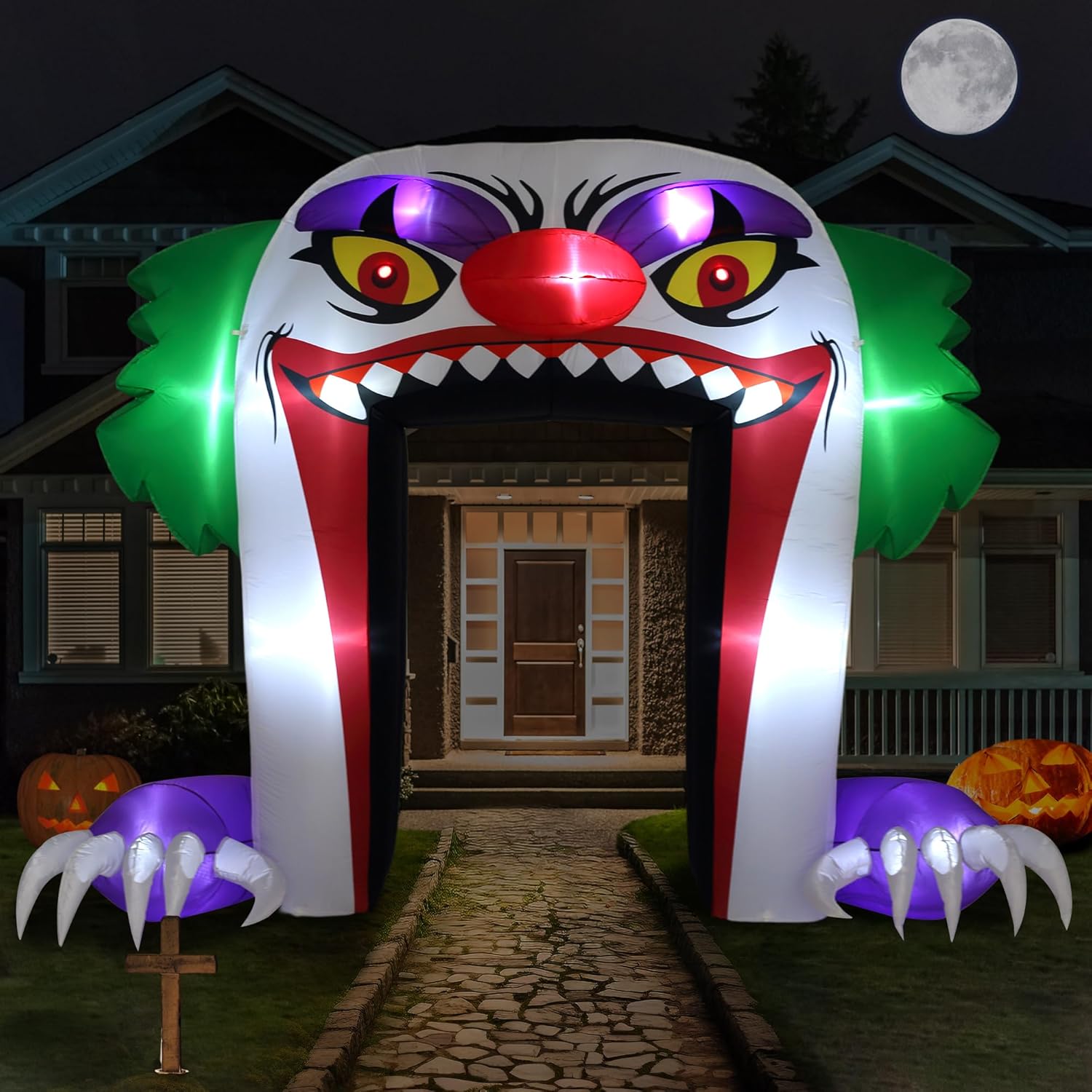 Funflatable Giant Clown Archway