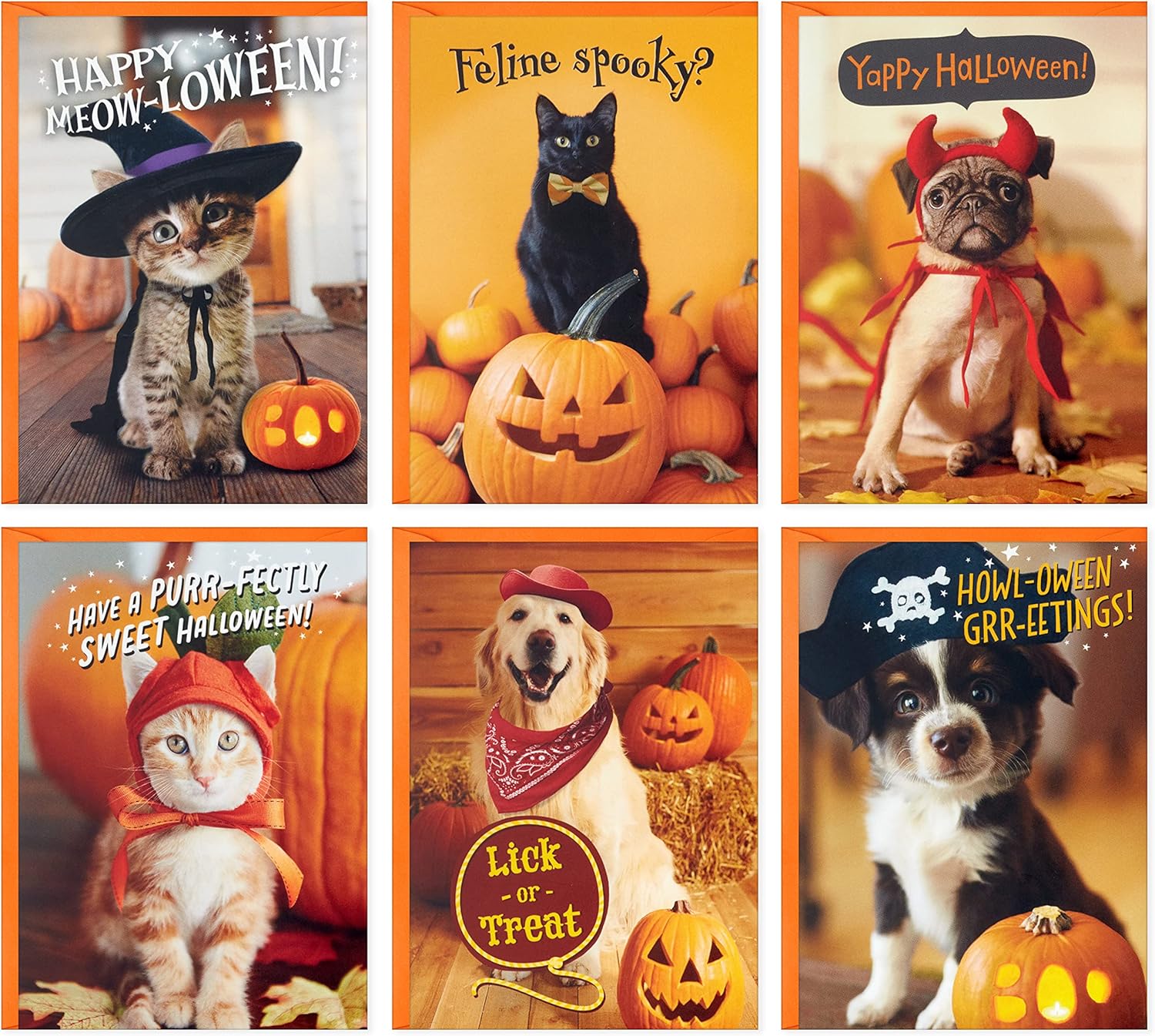 Hallmark Halloween Cards Assortment