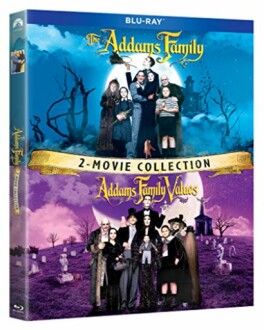 Blu-ray cover of The Addams Family 2-movie collection.