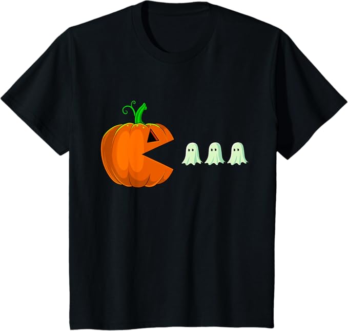 Halloween Pumpkin Funny Ghosts T-Shirt