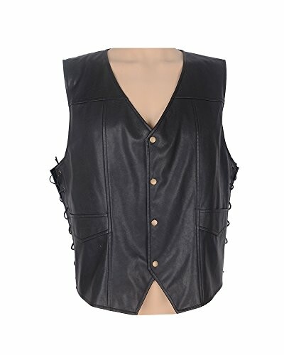 Cosplay.fm Faux Leather Angel Wings Vest