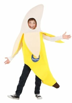 Kid's Peeled Banana Costume