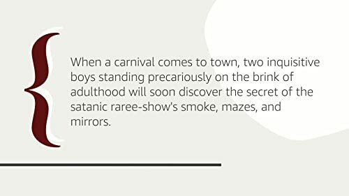 Quote about a carnival's secrets and two boys on the brink of adulthood.