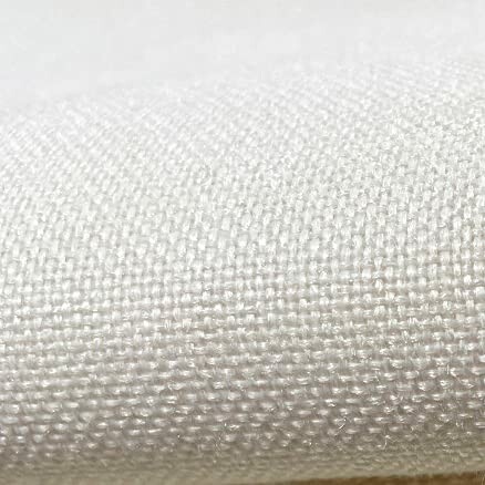 Close-up of white fabric texture