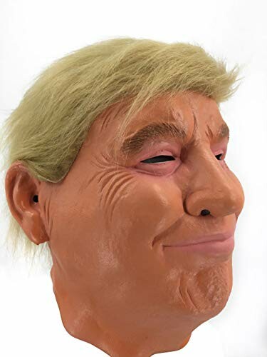 Donald Trump rubber mask with blonde hair