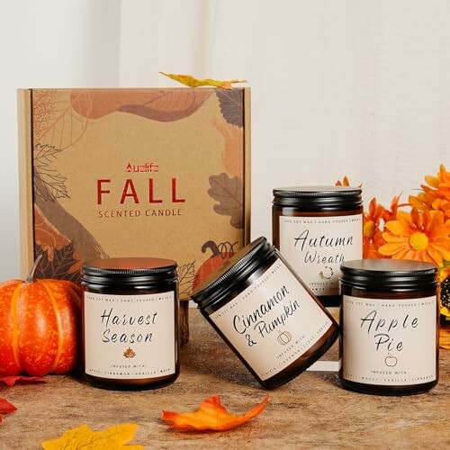 Auelife Fall Candle Set