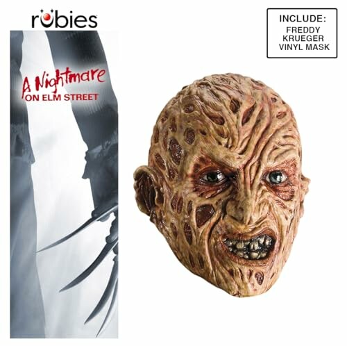 Freddy Krueger vinyl mask from A Nightmare on Elm Street