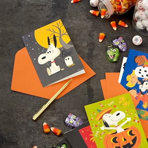 Hallmark Peanuts Halloween Card Assortment