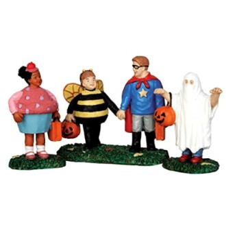 Lemax Spooky Town Trick Or Treaters Set