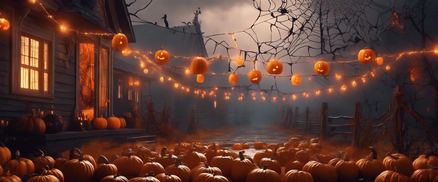 Halloween party decorations