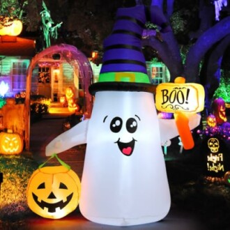 GOOSH 5 FT Halloween Inflatable Ghost