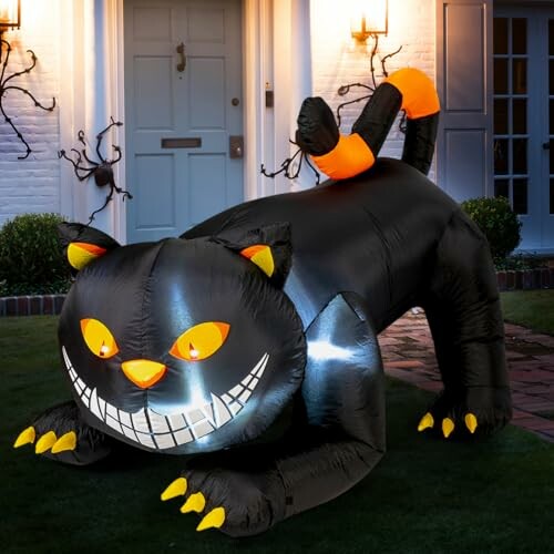 GOOSH Halloween Inflatable Black Cat