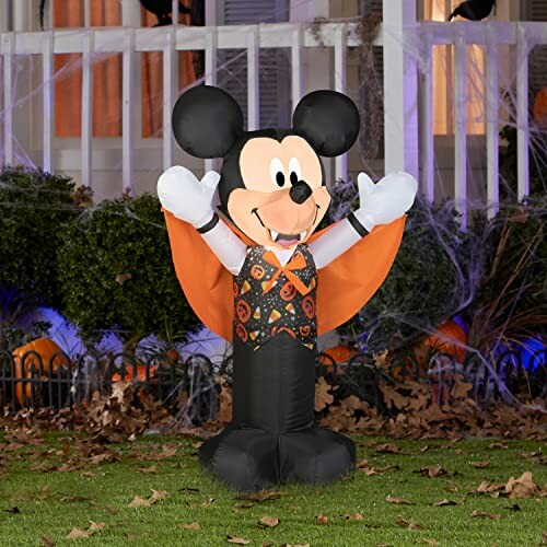 Gemmy Inflatable Mickey Mouse Vampire