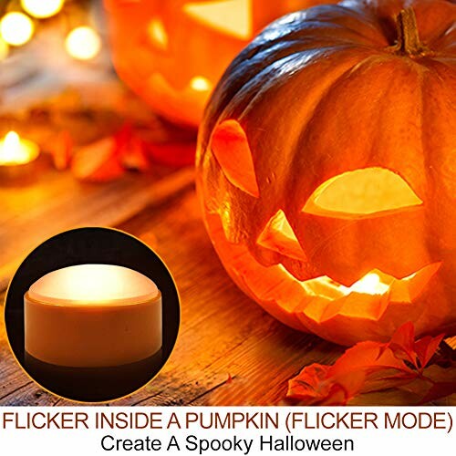 2-Pack Halloween Pumpkin Lights