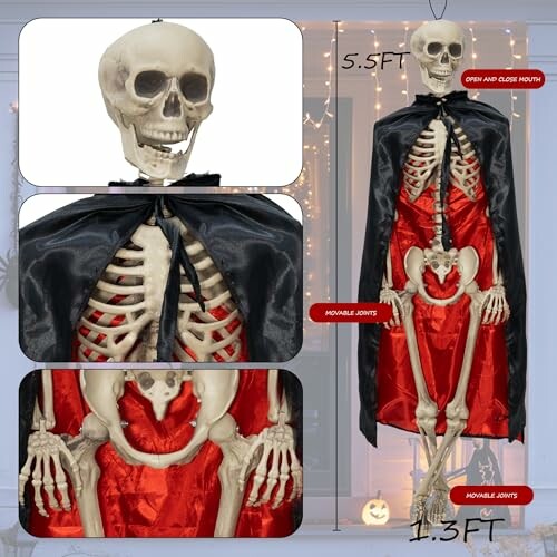 Dazzle Bright 5.5 FT Adjustable Skeleton