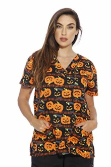 Just Love Women's Holiday Scrub Tops