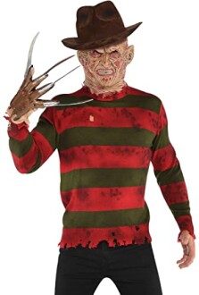 Amscan Freddy Krueger Deluxe Sweater