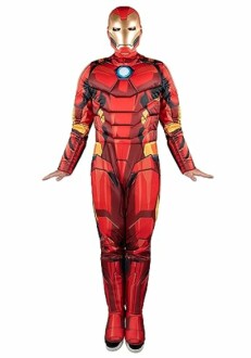 Person wearing Iron Man costume