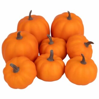 Artgar Orange Artificial Pumpkins