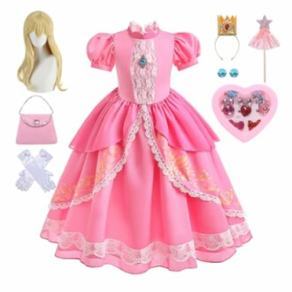 Princess Peach Costume for Girls