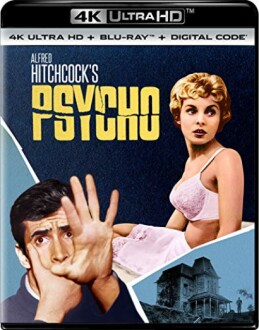 Psycho (1960) - 4K Ultra HD + Blu-ray + Digital