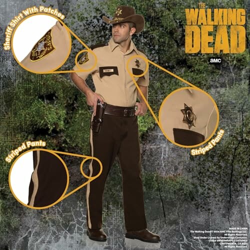 Rick Grimes Sheriff Costume