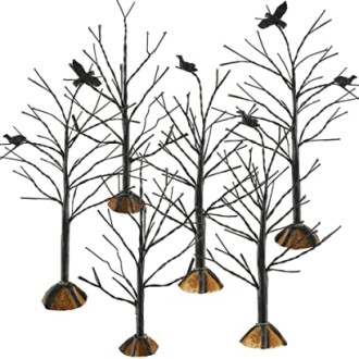 6 Pieces Mini Decor Trees